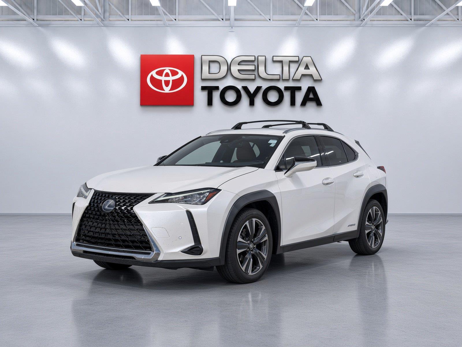 Eminent White Pearl 2021 Lexus UX Hybrid SUV / Crossover All-Wheel Drive Continuously Variable Transmission