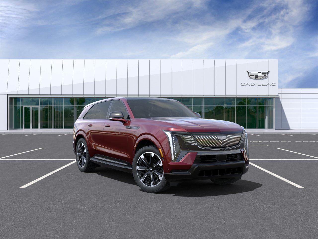 Black Cherry Tintcoat 2025 Cadillac Escalade IQ Sport 2 AWD SUV / Crossover All-Wheel Drive Automatic