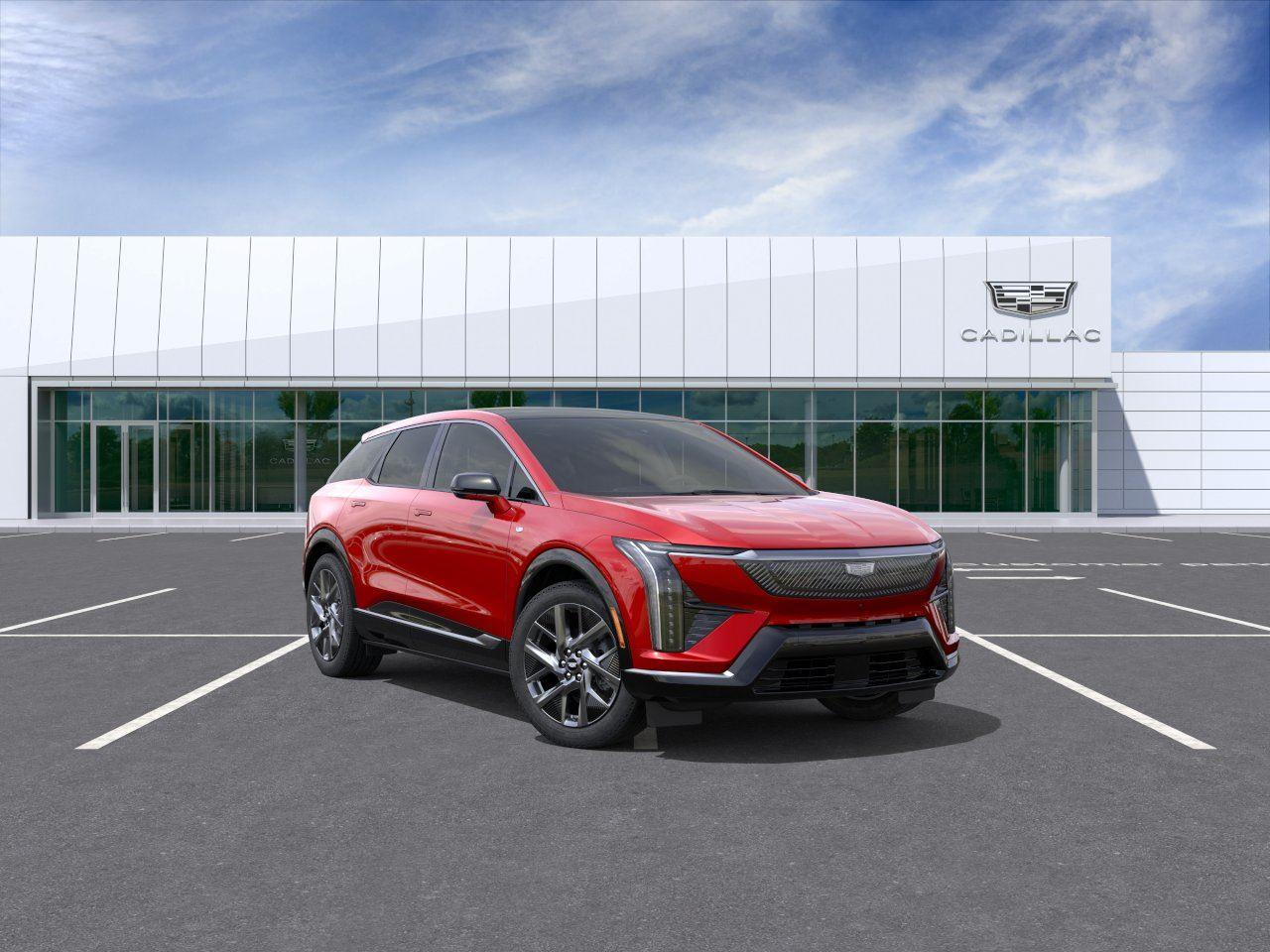Radiant Red Tintcoat 2026 Cadillac OPTIQ Premium Luxury RWD SUV / Crossover Rear-Wheel Drive Automatic