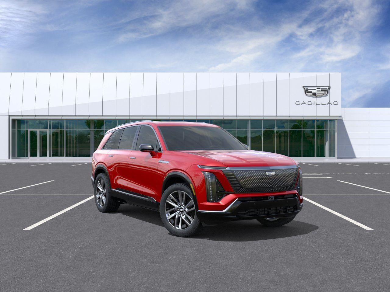 Radiant Red Tintcoat 2026 Cadillac VISTIQ Luxury AWD SUV / Crossover All-Wheel Drive Automatic