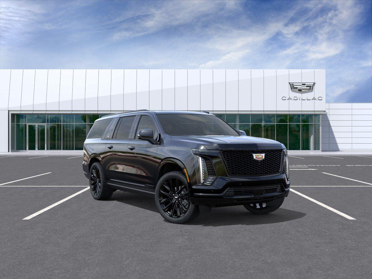 Black (BLK RAVEN) 2026 Cadillac Escalade ESV Platinum Sport 4WD SUV / Crossover Four-Wheel Drive Automatic