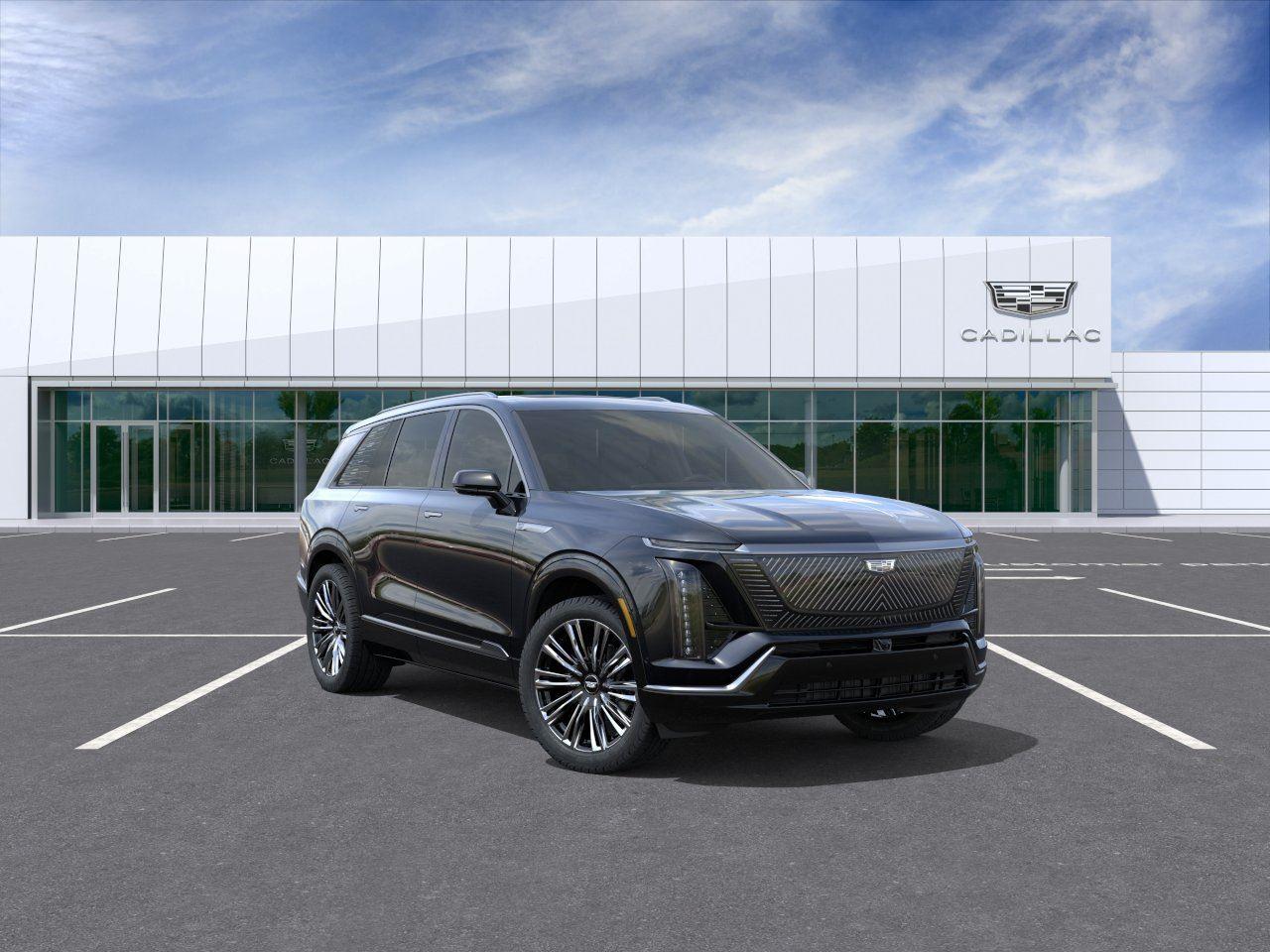 Stellar Black Metallic 2026 Cadillac VISTIQ Premium Luxury AWD SUV / Crossover All-Wheel Drive Automatic