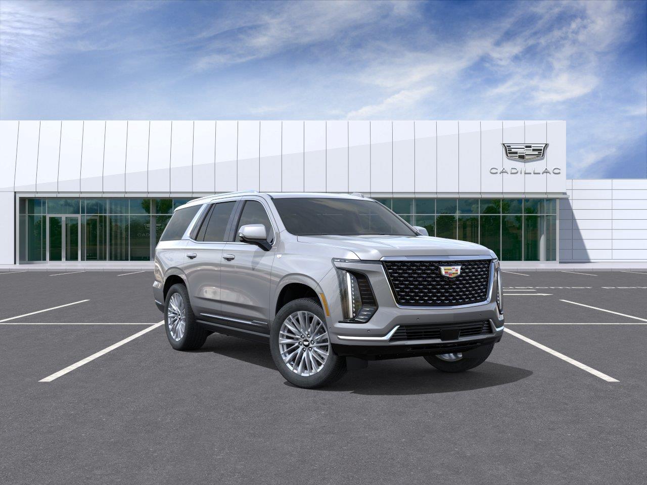 Argent Silver Metallic 2026 Cadillac Escalade SUV / Crossover Rear-Wheel Drive Automatic