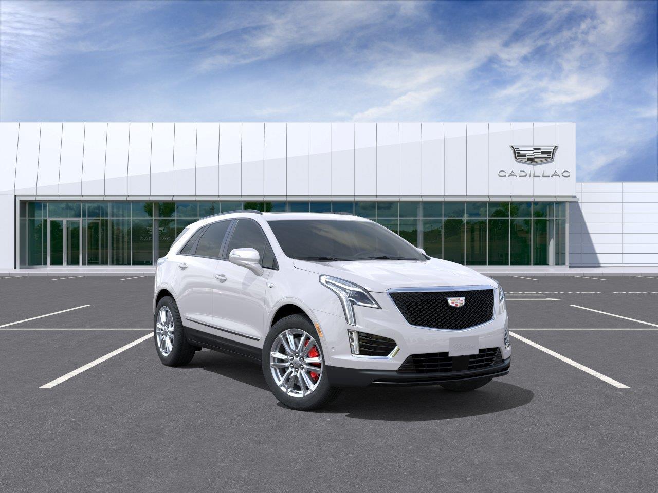 Crystal White Tricoat 2026 Cadillac XT5 SUV / Crossover Four-Wheel Drive 9-Speed Automatic