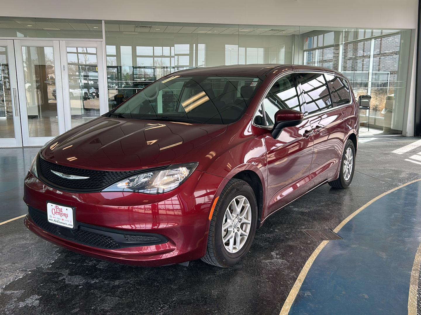 Velvet Red Pearlcoat 2023 Chrysler Voyager LX FWD Minivan Front-Wheel Drive 9-Speed Automatic