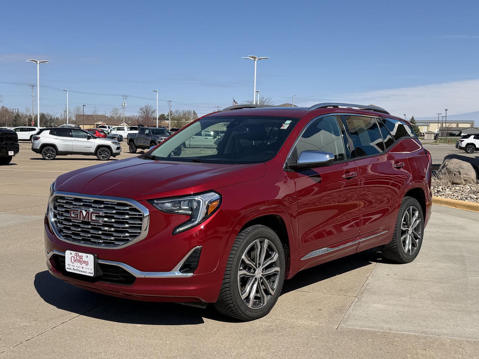 Red Quartz Tintcoat 2019 GMC Terrain Denali SUV / Crossover Front-Wheel Drive 9-Speed Automatic Overdrive
