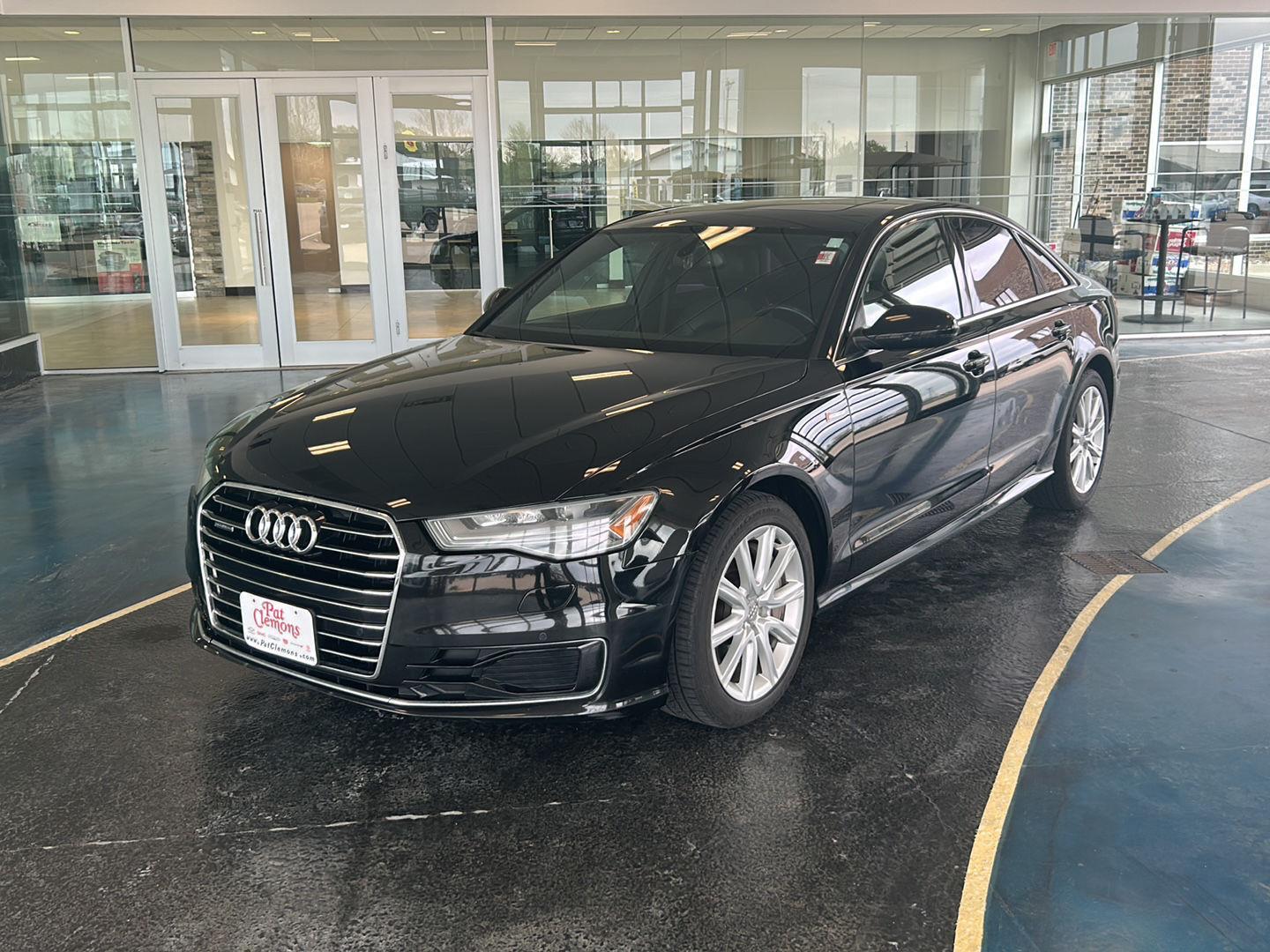Mythos Black Metallic 2016 Audi A6 3.0T quattro Premium Plus Sedan AWD Sedan All-Wheel Drive Automatic