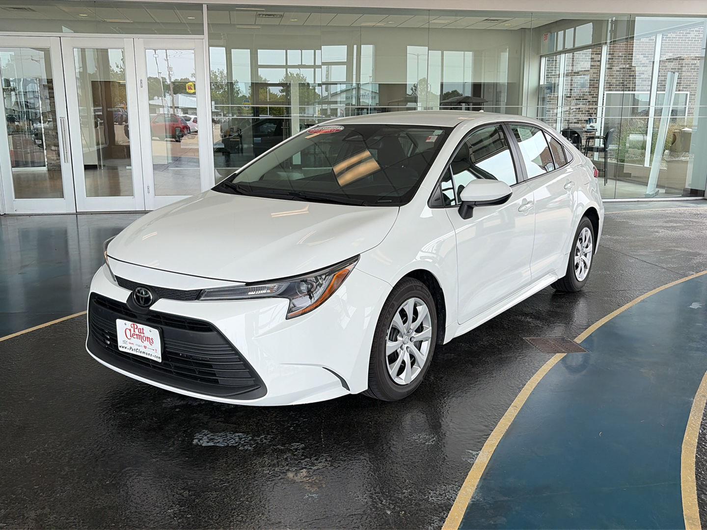 Ice Cap 2024 Toyota Corolla Sedan Front-Wheel Drive Continuously Variable Transmission
