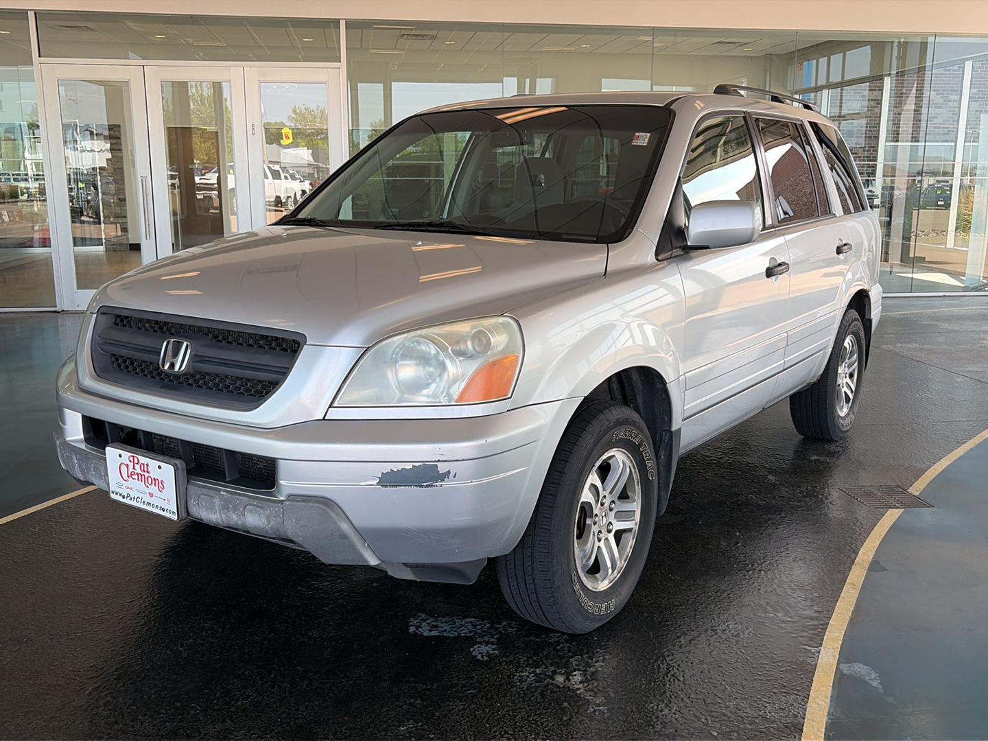 Silver 2005 Honda Pilot SUV / Crossover Four-Wheel Drive Automatic