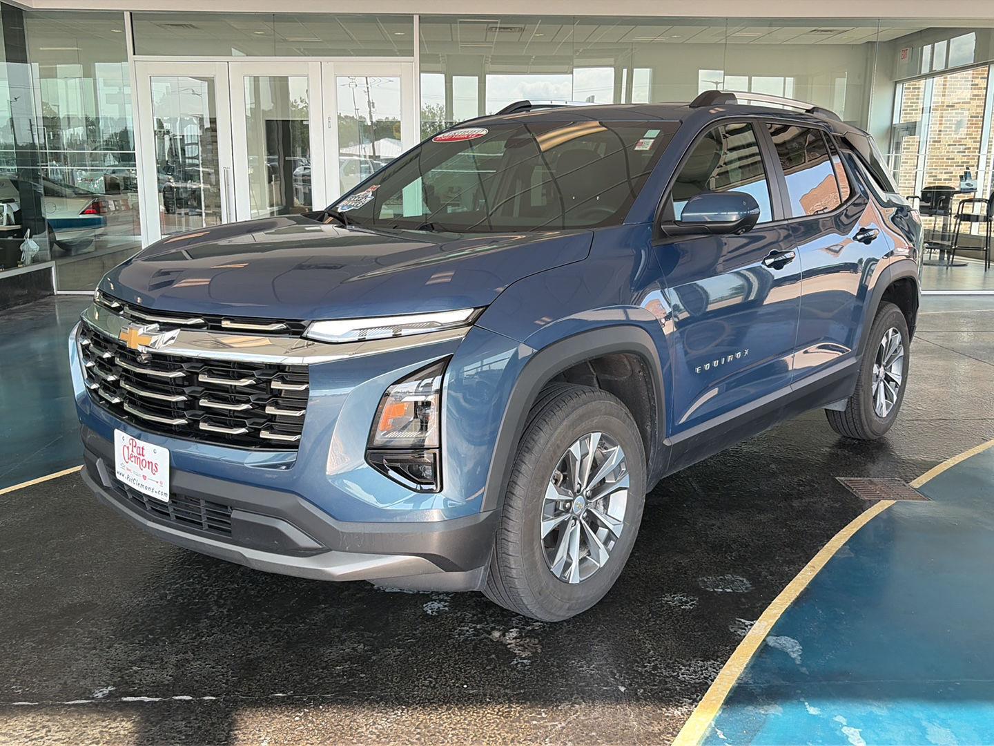 Lakeshore Blue Metallic 2025 Chevrolet Equinox SUV / Crossover Four-Wheel Drive 8-Speed Automatic