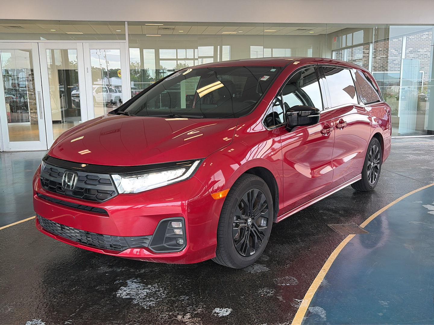 Radiant Red Metallic II 2025 Honda Odyssey Minivan Front-Wheel Drive Automatic