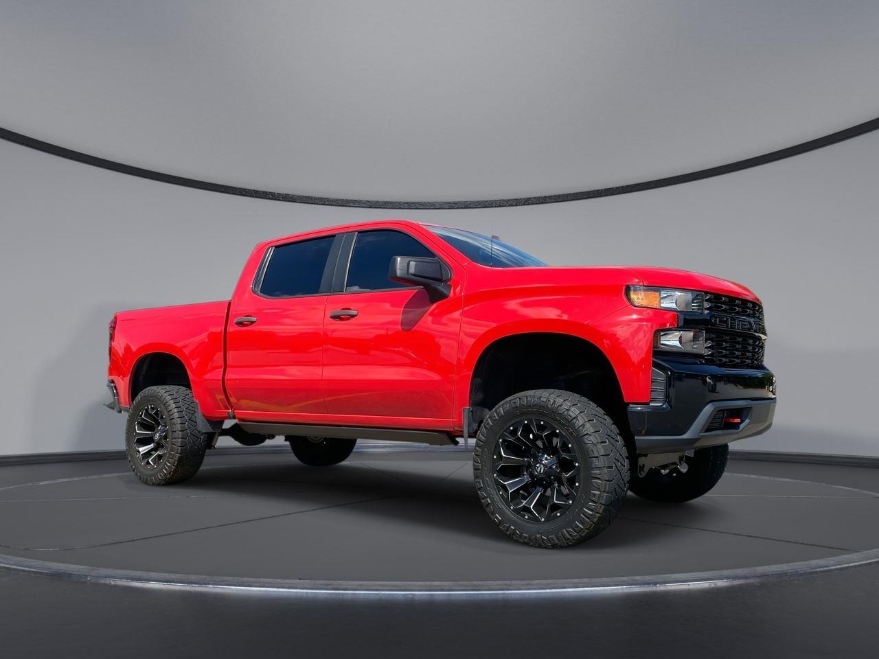 Red Hot 2020 Chevrolet Silverado 1500 Pickup Truck Four-Wheel Drive 6-Speed Automatic