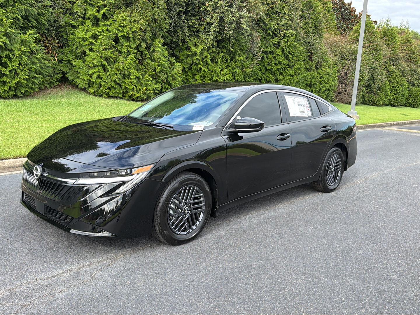 Super Black 2027 Nissan Sentra Sedan Front-Wheel Drive Continuously Variable Transmission