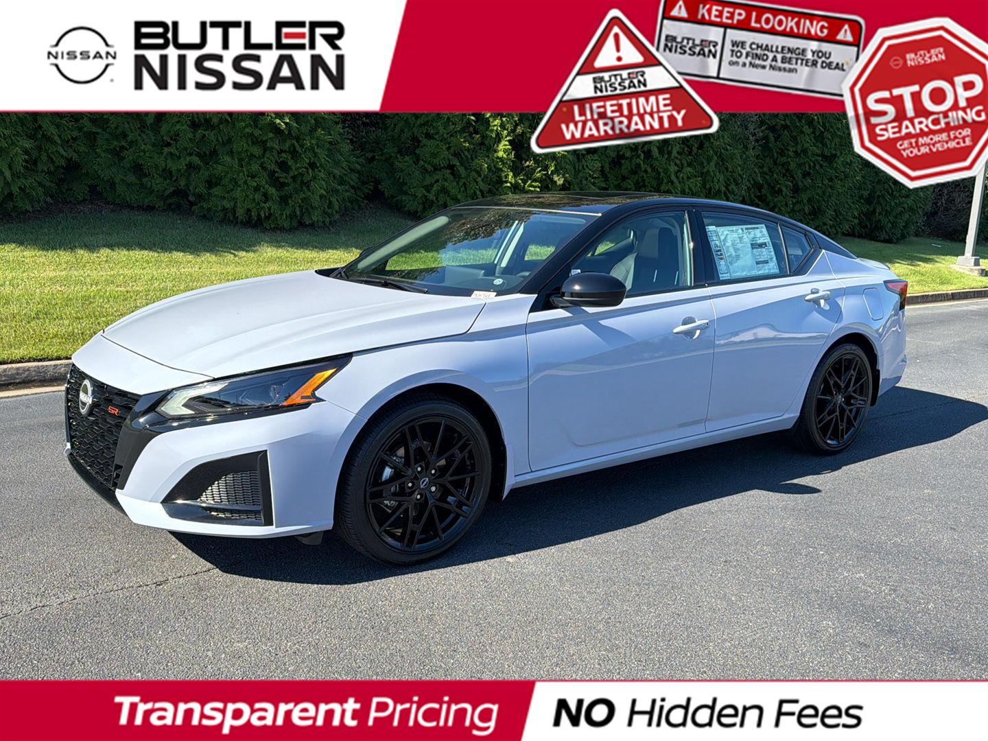 Gray Sky Pearl/Super Black 2026 Nissan Altima Sedan Front-Wheel Drive Continuously Variable Transmission