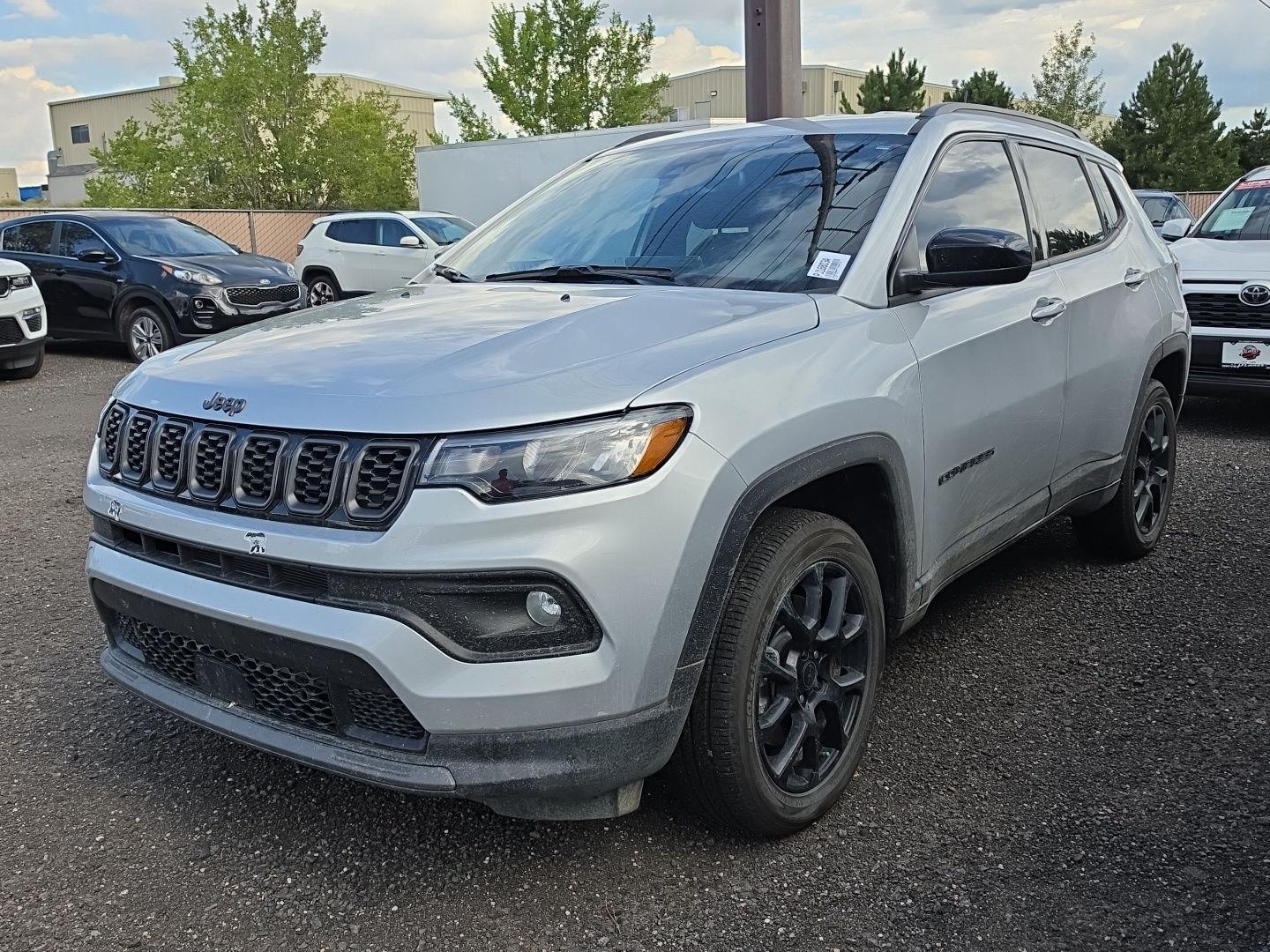 Silver Zynith Metallic Clearcoat 2026 Jeep Compass SUV / Crossover Four-Wheel Drive 8-Speed Automatic