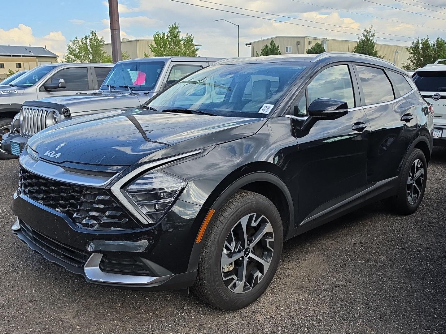 Fusion Black 2025 Kia Sportage Hybrid SUV / Crossover All-Wheel Drive Automatic