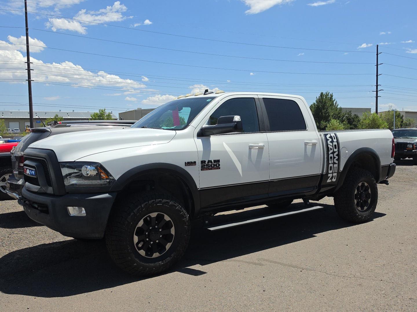 Bright White Clearcoat 2017 RAM 2500 Pickup Truck Four-Wheel Drive 6-Speed Automatic