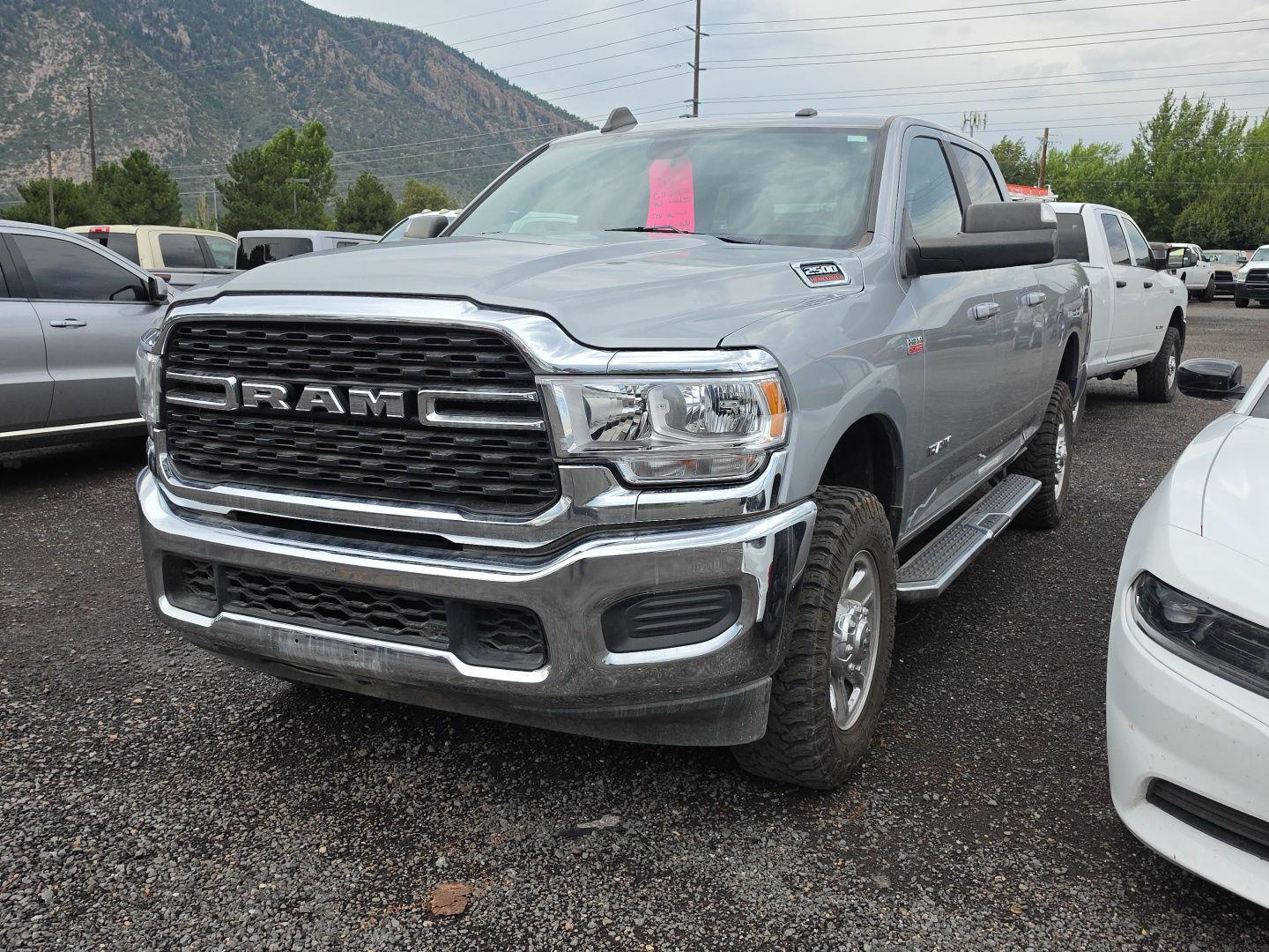 Billet Silver Metallic Clearcoat 2022 RAM 2500 Pickup Truck Four-Wheel Drive 8-Speed Automatic