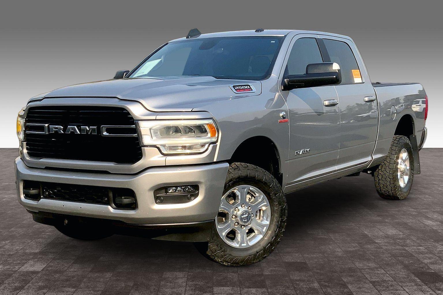 Billet Silver Metallic Clearcoat 2021 RAM 2500 Pickup Truck Four-Wheel Drive 6-Speed Automatic