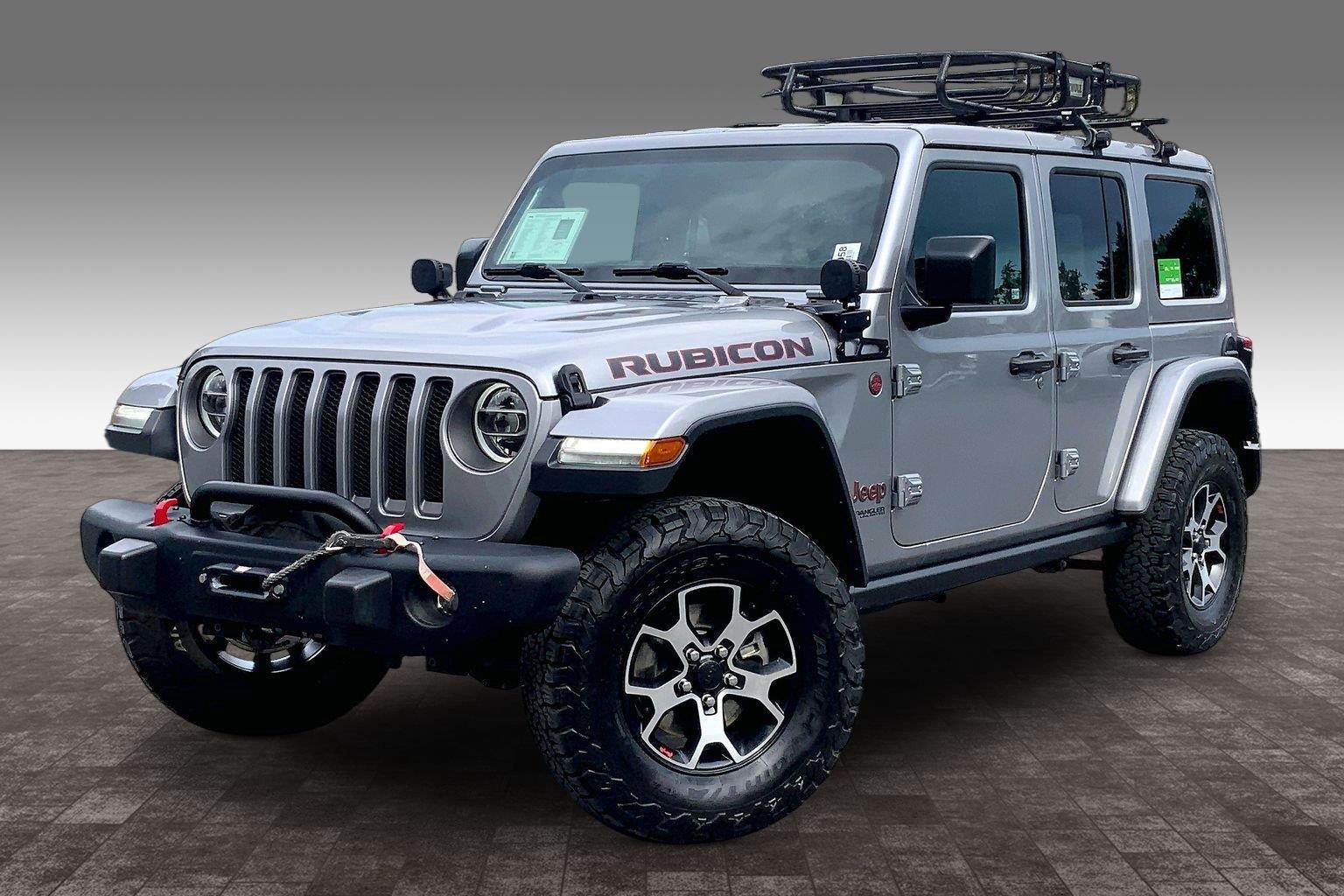 Billet Silver Metallic Clearcoat 2020 Jeep Wrangler SUV / Crossover Four-Wheel Drive 8-Speed Automatic