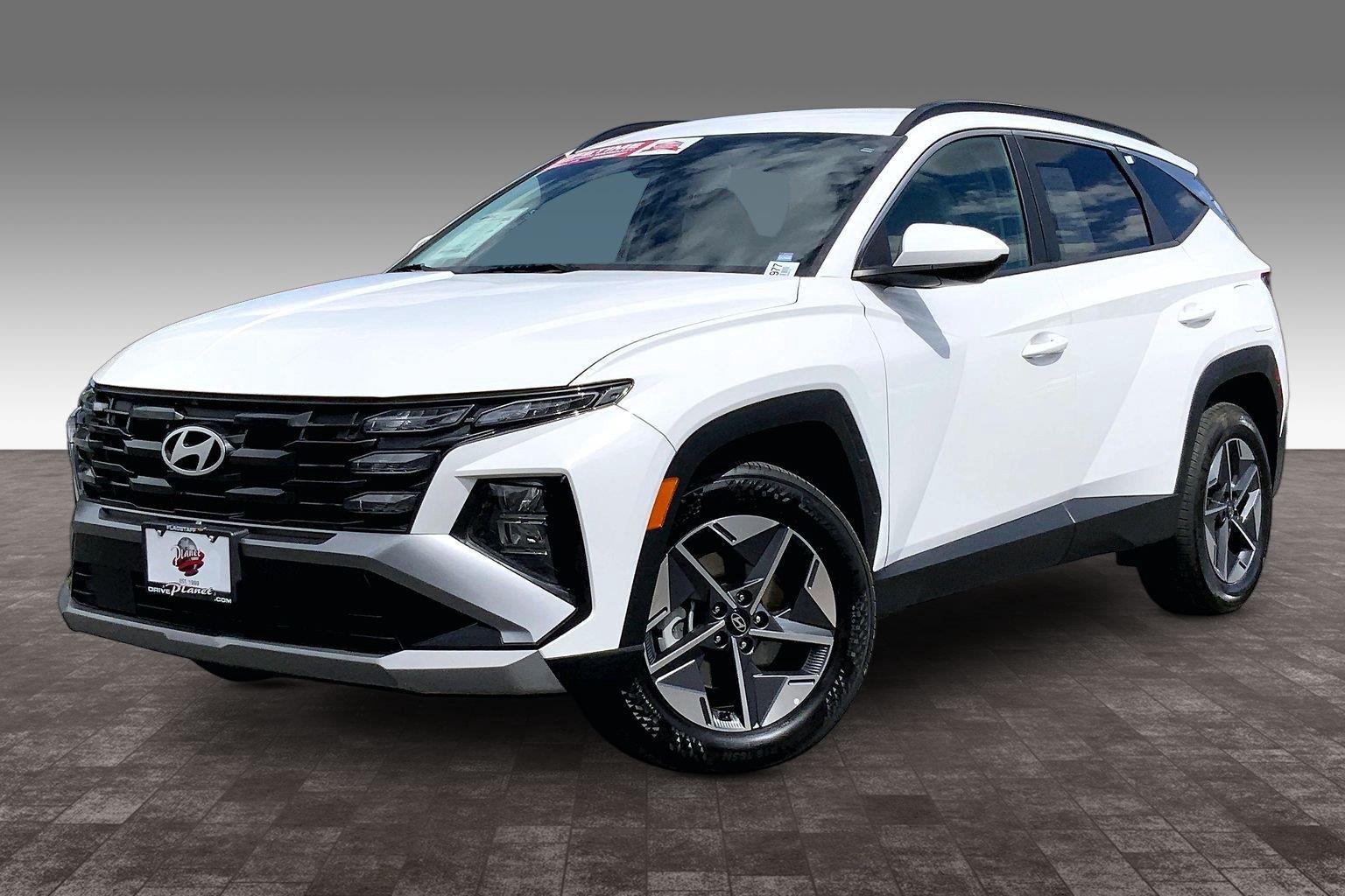 Serenity White Pearl 2025 Hyundai Tucson SUV / Crossover All-Wheel Drive Automatic