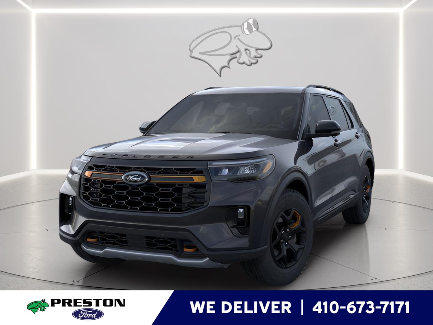 Agate Black 2026 Ford Explorer Tremor AWD SUV / Crossover All-Wheel Drive Automatic