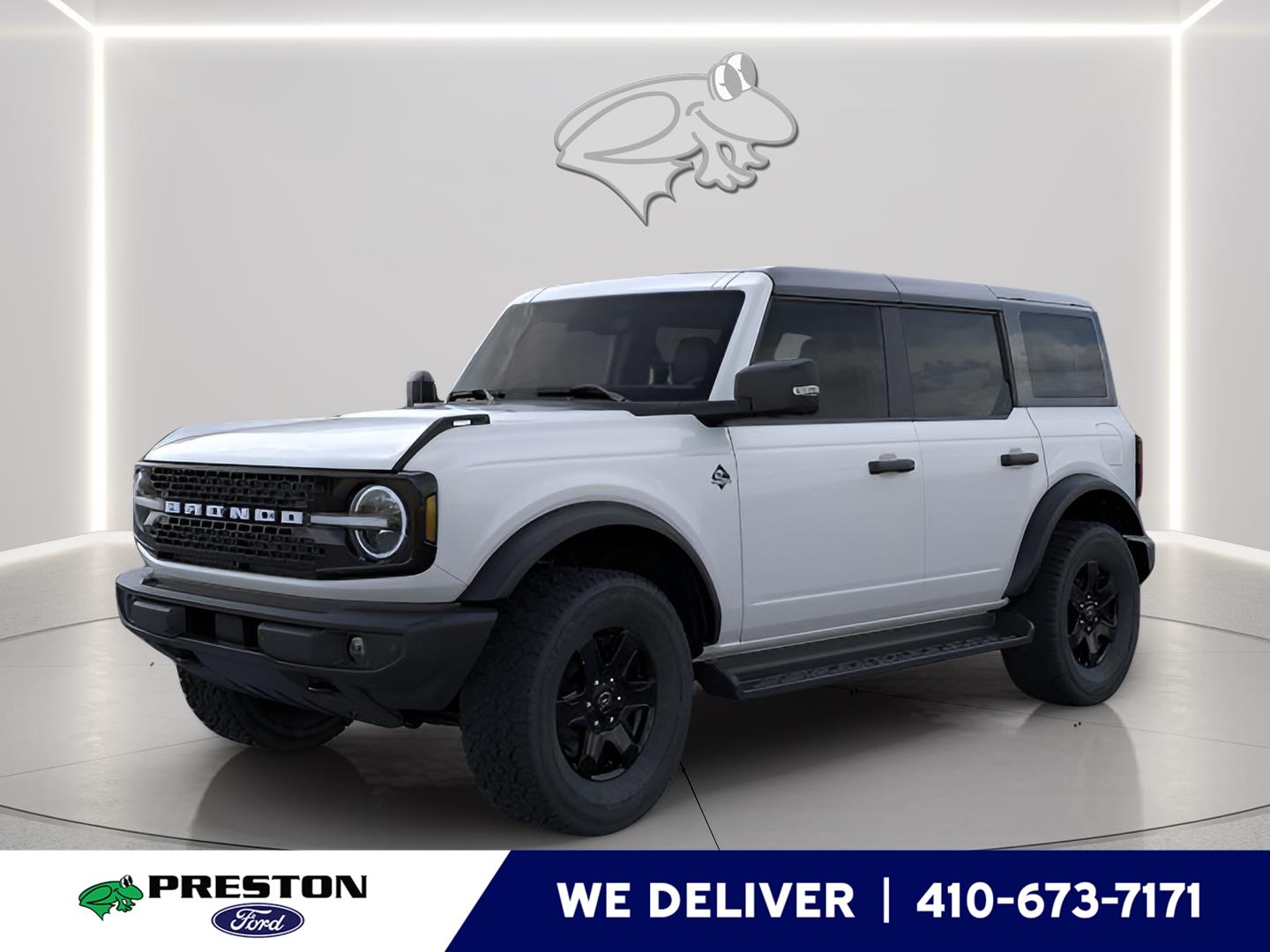 Oxford White 2025 Ford Bronco Outer Banks 4-Door 4WD SUV / Crossover Four-Wheel Drive Automatic