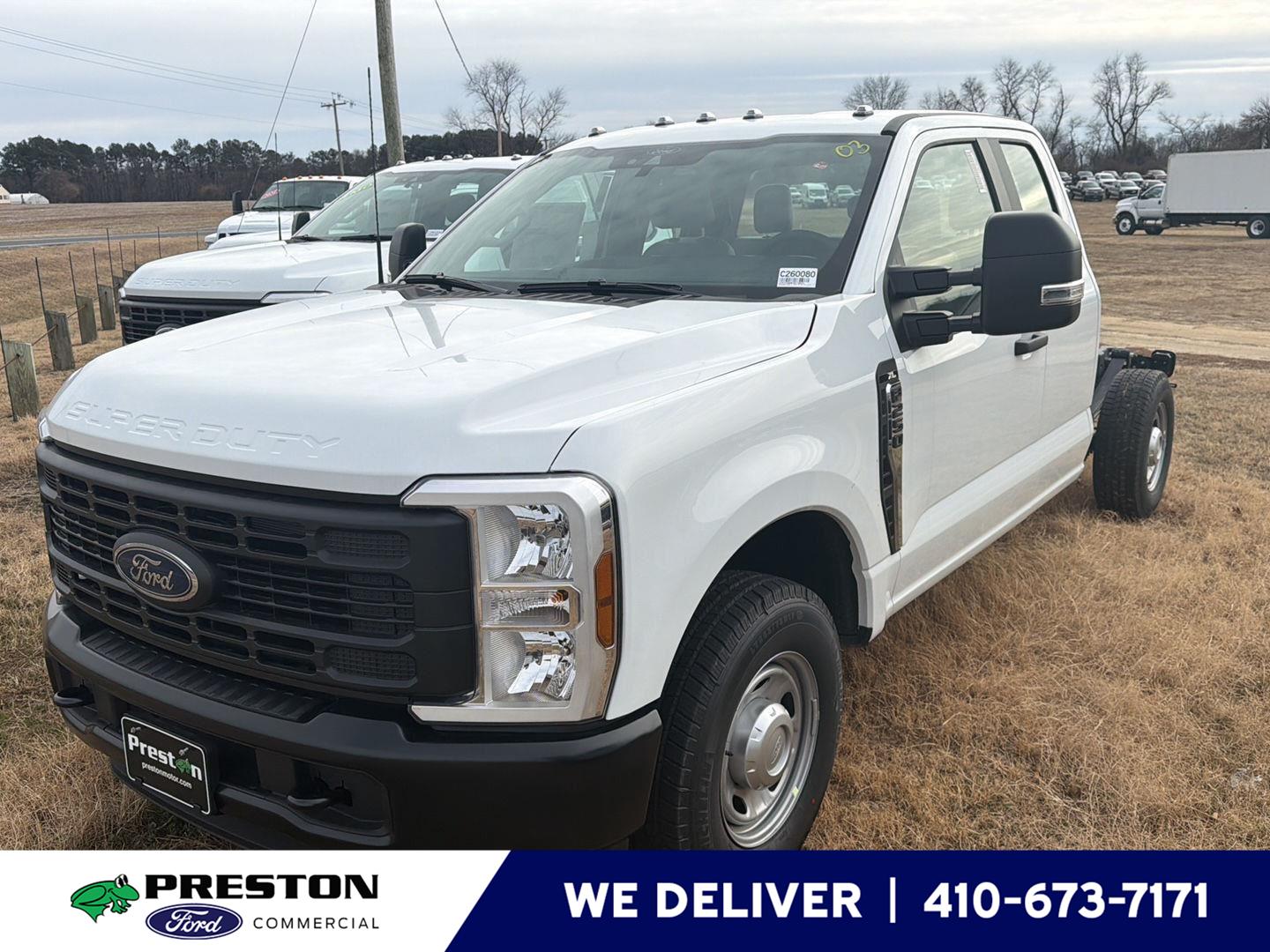 Oxford White 2026 Ford F-250 Super Duty XL SuperCab LB RWD Pickup Truck 4X2 Automatic