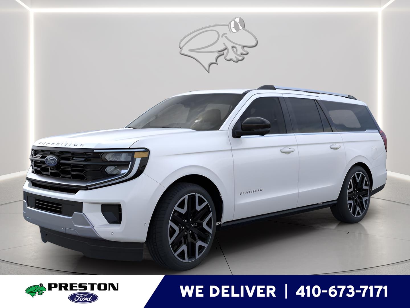 Star White Metallic Tri-Coat 2026 Ford Expedition MAX Platinum 4WD SUV / Crossover Four-Wheel Drive Automatic