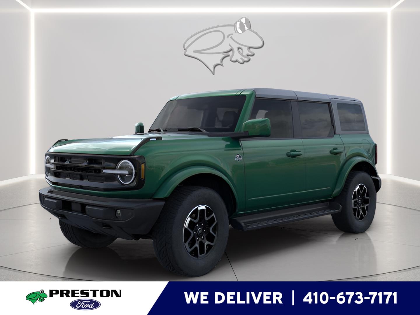 Eruption Green 2025 Ford Bronco Outer Banks 4-Door 4WD SUV / Crossover Four-Wheel Drive Automatic