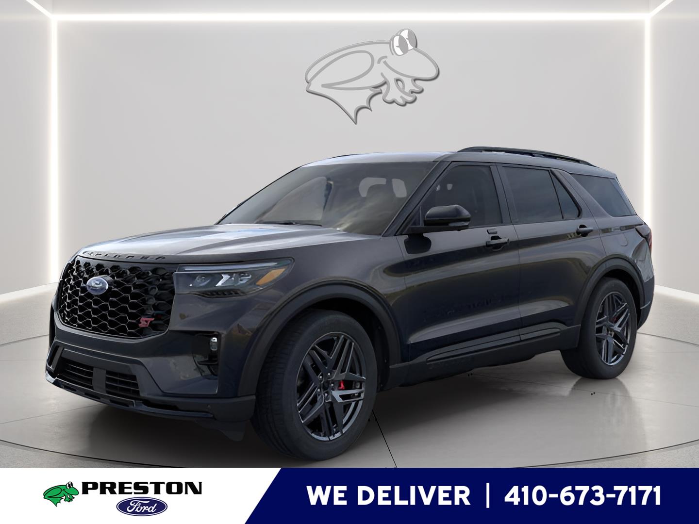 Agate Black 2026 Ford Explorer ST AWD SUV / Crossover All-Wheel Drive Automatic