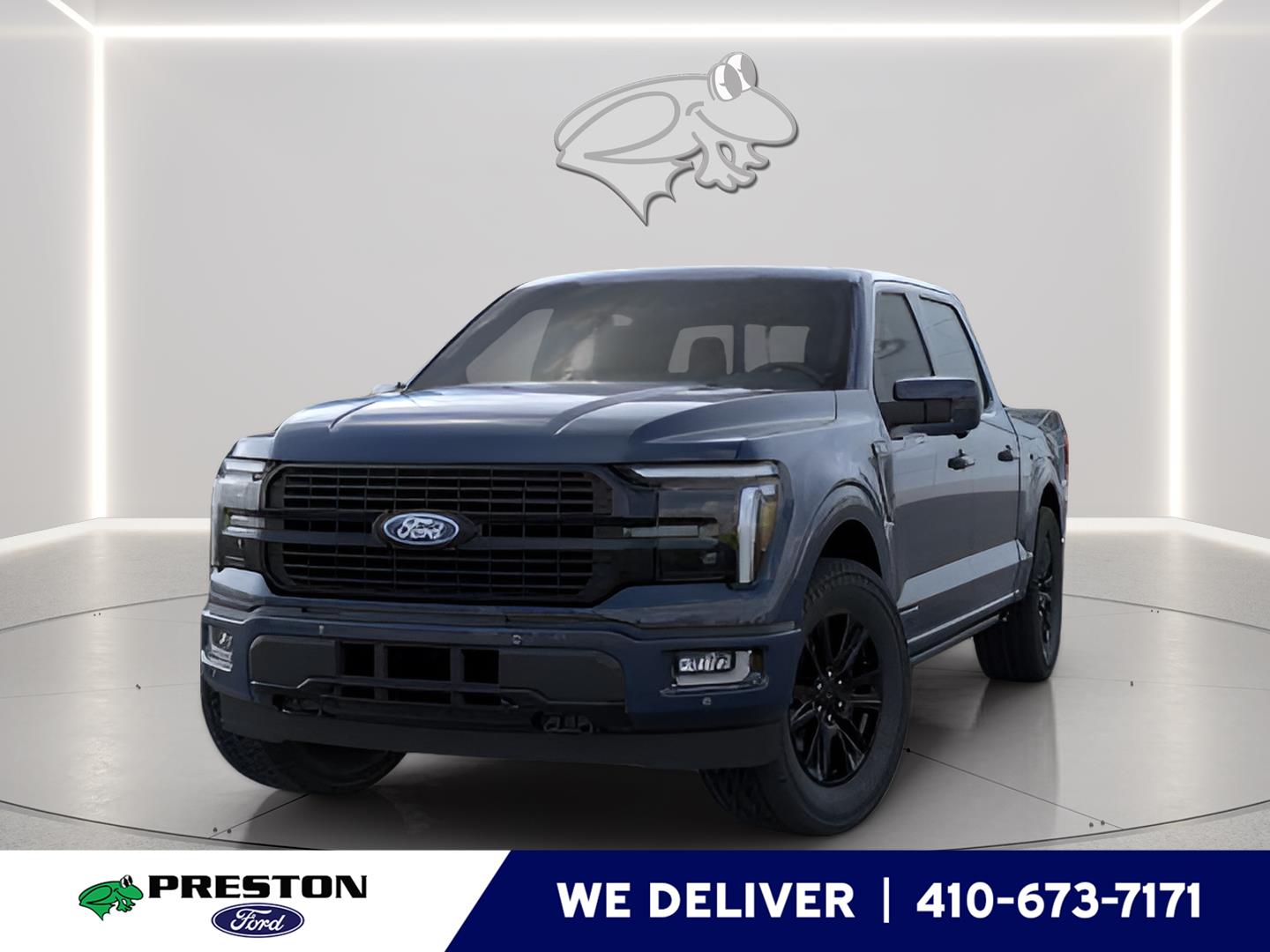 Antimatter Blue 2026 Ford F-150 Platinum SuperCrew 4WD Pickup Truck Four-Wheel Drive Automatic