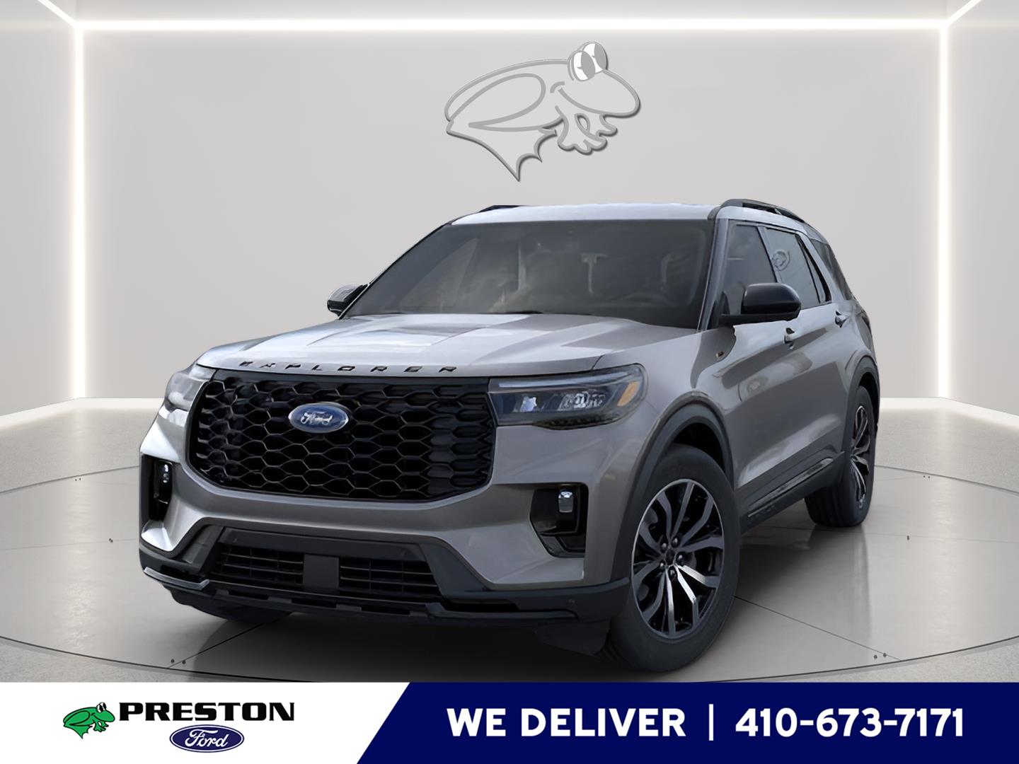 M7 Carbonized Gray Metallic 2026 Ford Explorer ST-Line AWD SUV / Crossover All-Wheel Drive Automatic