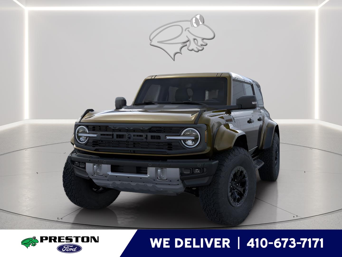 Shelter Green 2025 Ford Bronco Raptor 4WD SUV / Crossover Four-Wheel Drive Automatic