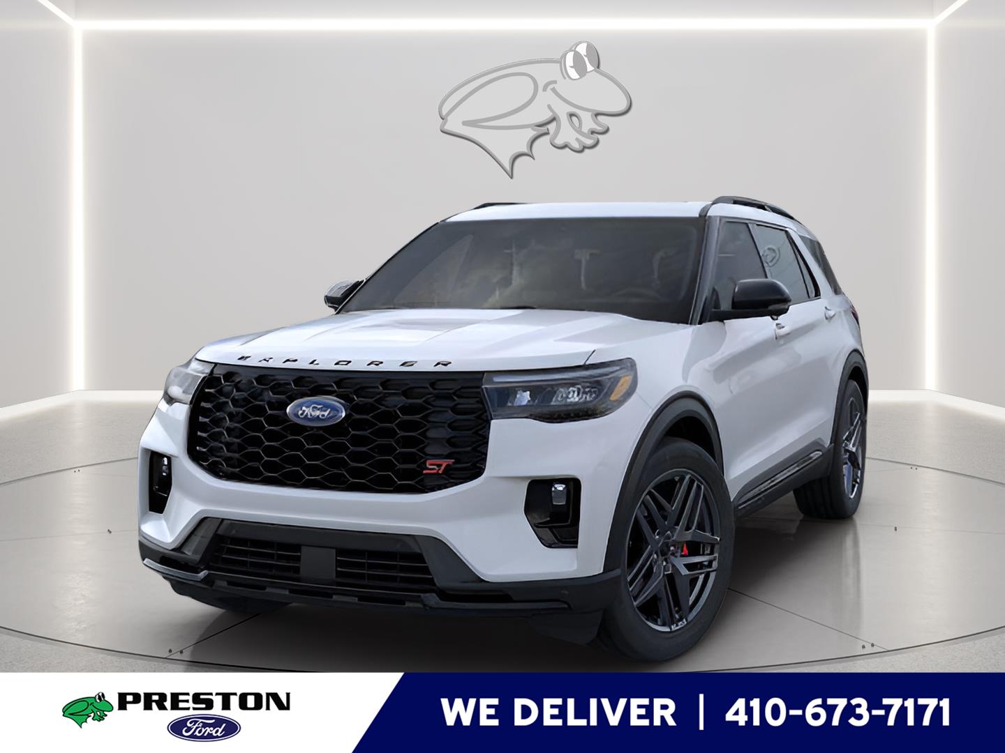 Space White 2026 Ford Explorer ST AWD SUV / Crossover All-Wheel Drive Automatic