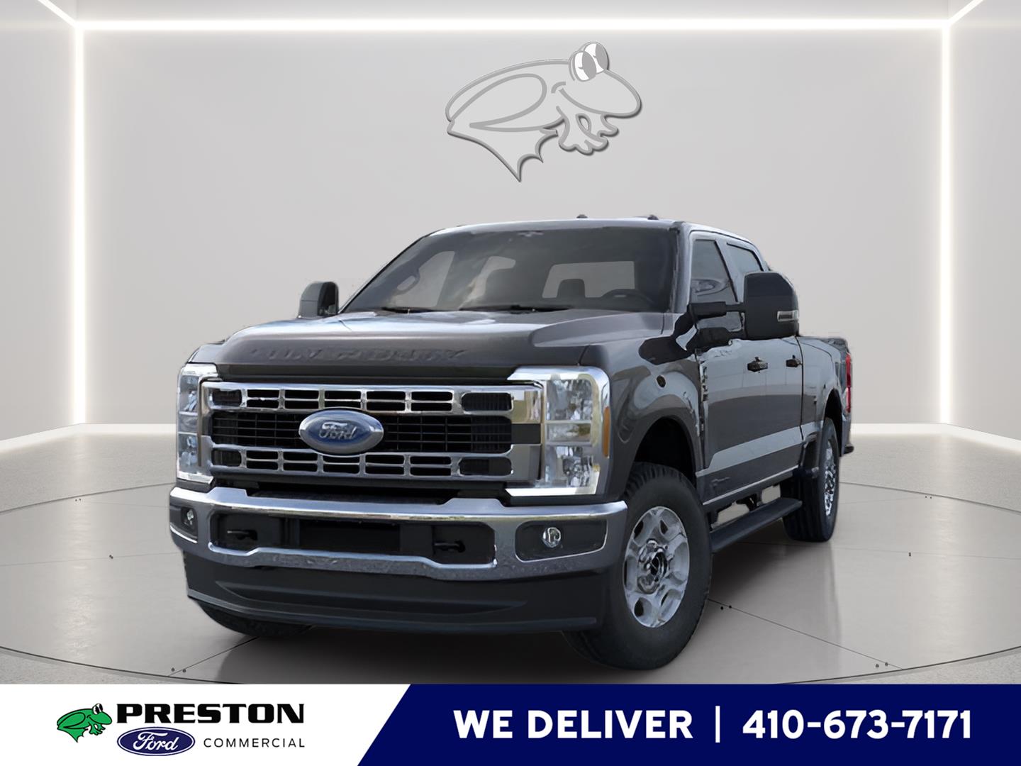 Agate Black 2026 Ford F-250 Super Duty XLT Crew Cab 4WD Pickup Truck Four-Wheel Drive Automatic