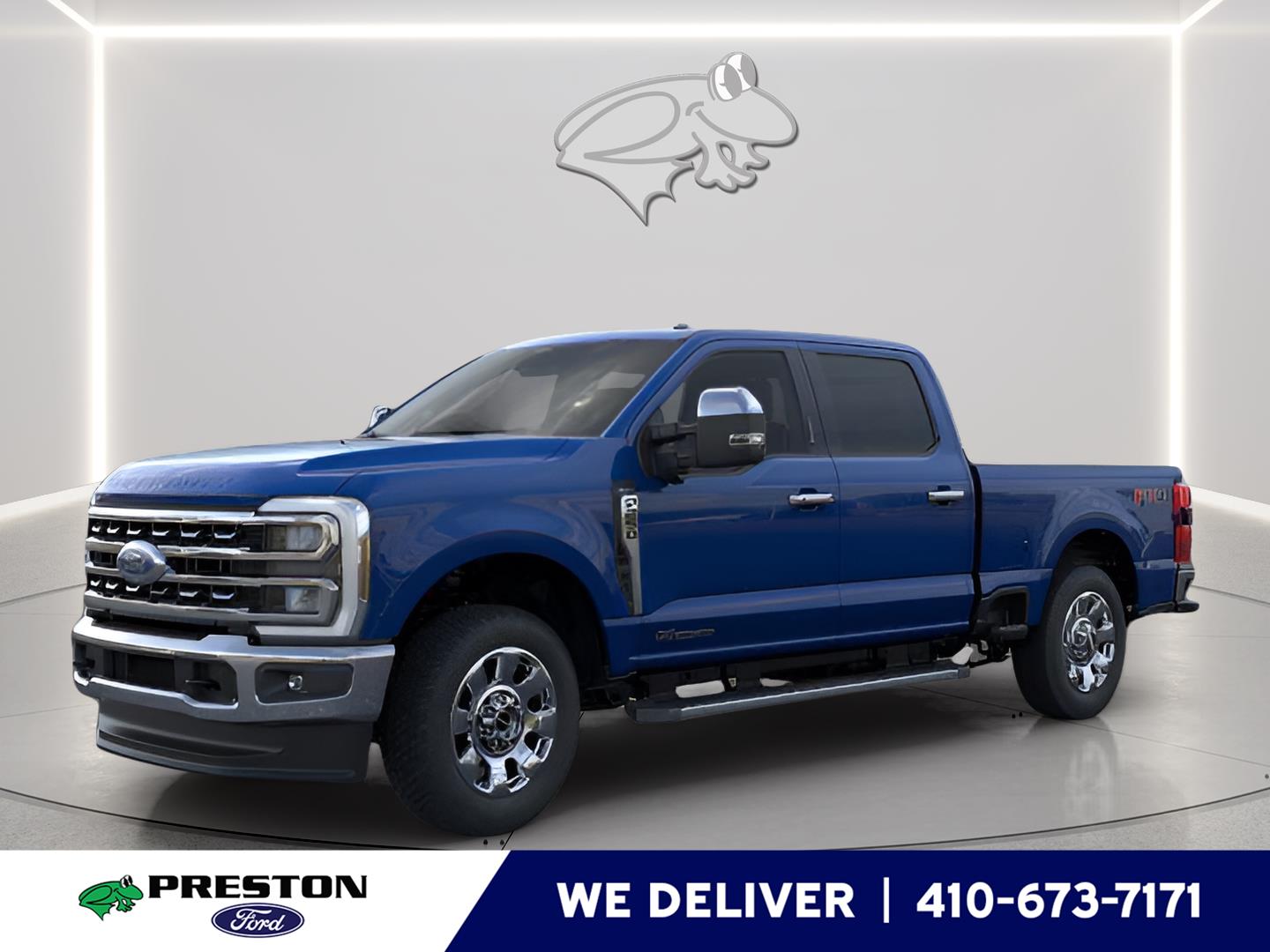 Argon Blue 2026 Ford F-250 Super Duty Lariat Crew Cab 4WD Pickup Truck Four-Wheel Drive Automatic