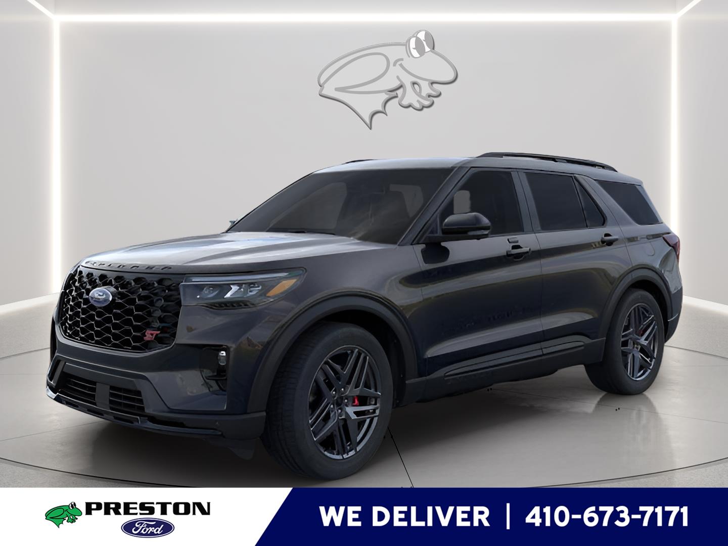 Agate Black 2026 Ford Explorer ST-Line AWD SUV / Crossover All-Wheel Drive Automatic