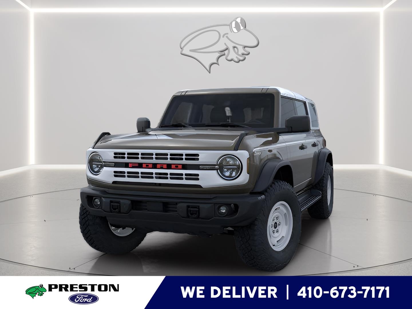 Marsh Gray 2026 Ford Bronco Heritage Edition 4-Door 4WD SUV / Crossover Four-Wheel Drive Automatic