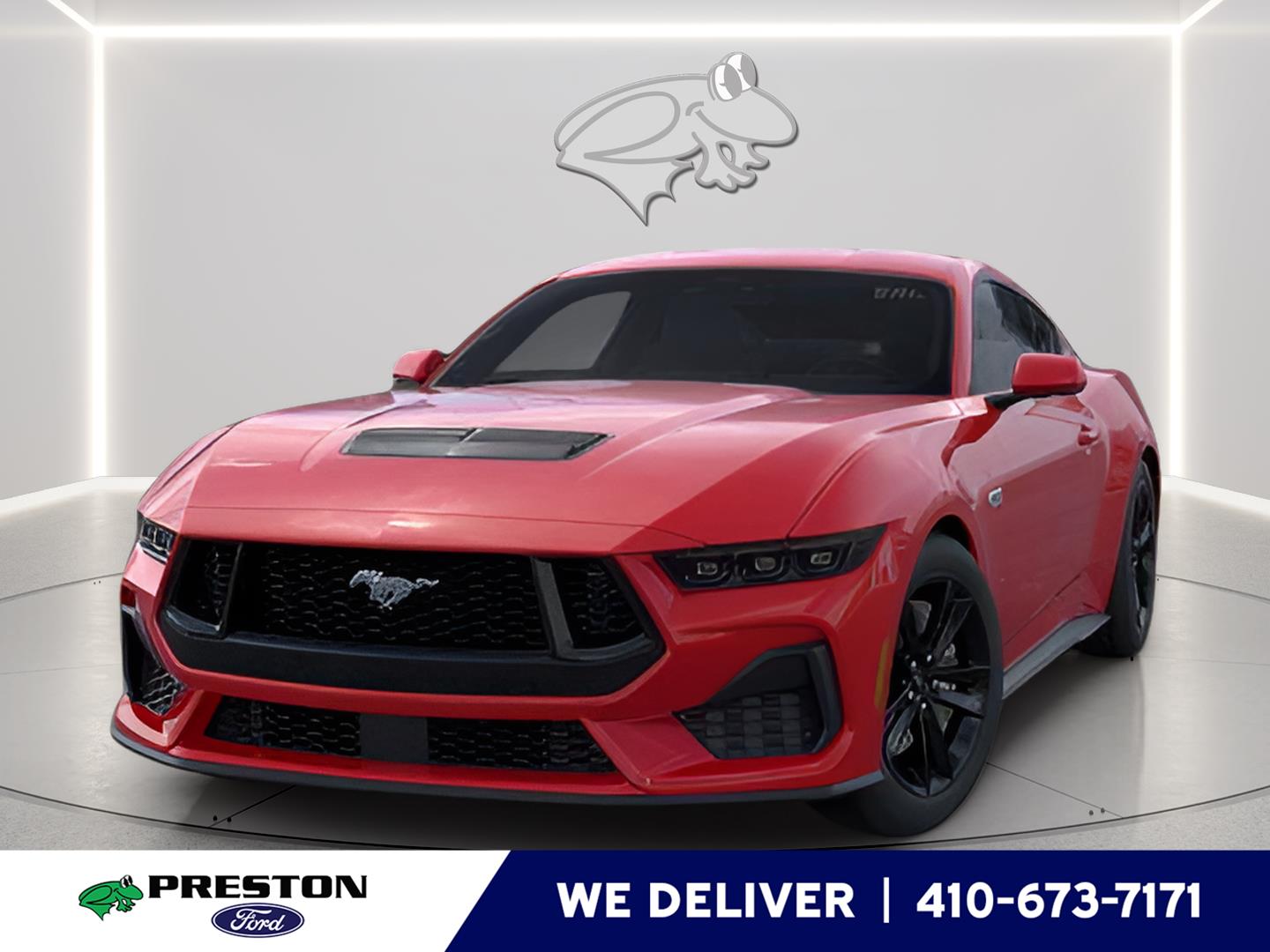 Race Red 2026 Ford Mustang GT Fastback RWD Coupe Rear-Wheel Drive 6-Speed Manual