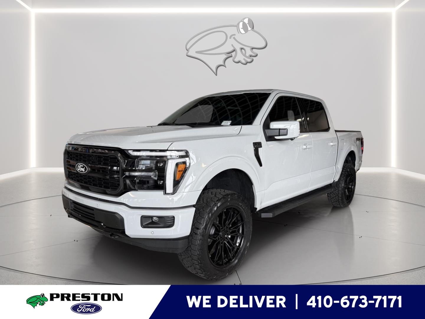 Avalanche Gray 2026 Ford F-150 Lariat SuperCrew 4WD Pickup Truck Four-Wheel Drive Automatic