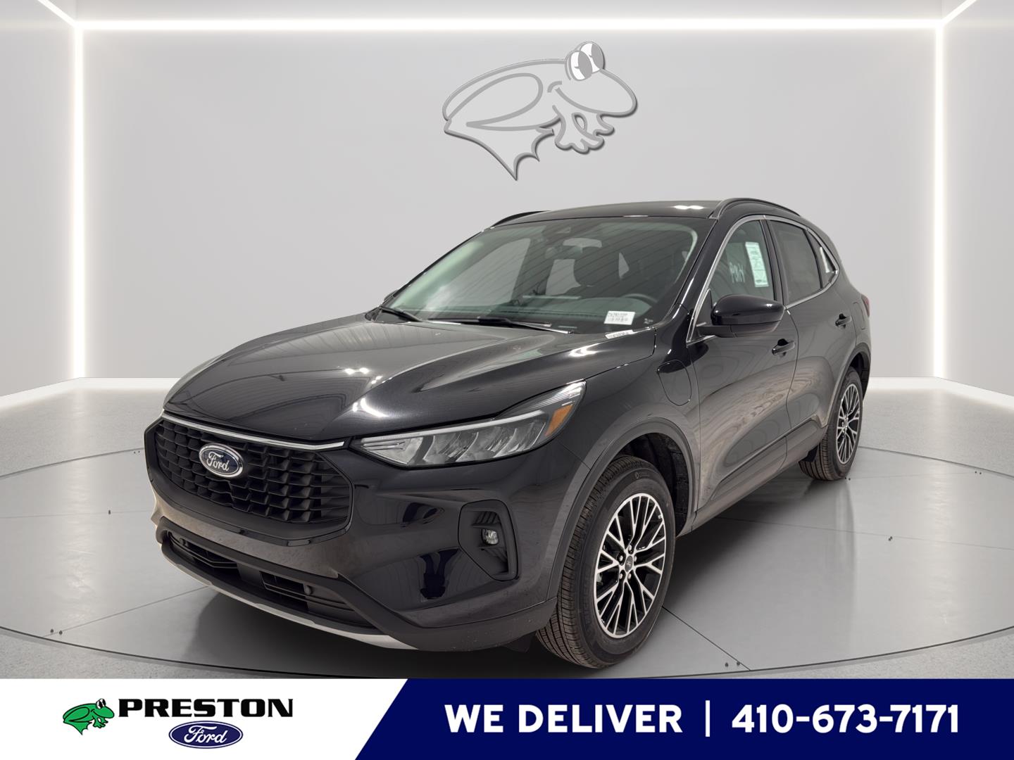 Agate Black 2025 Ford Escape Hybrid Plug-in SUV / Crossover Front-Wheel Drive Continuously Variable Transmission