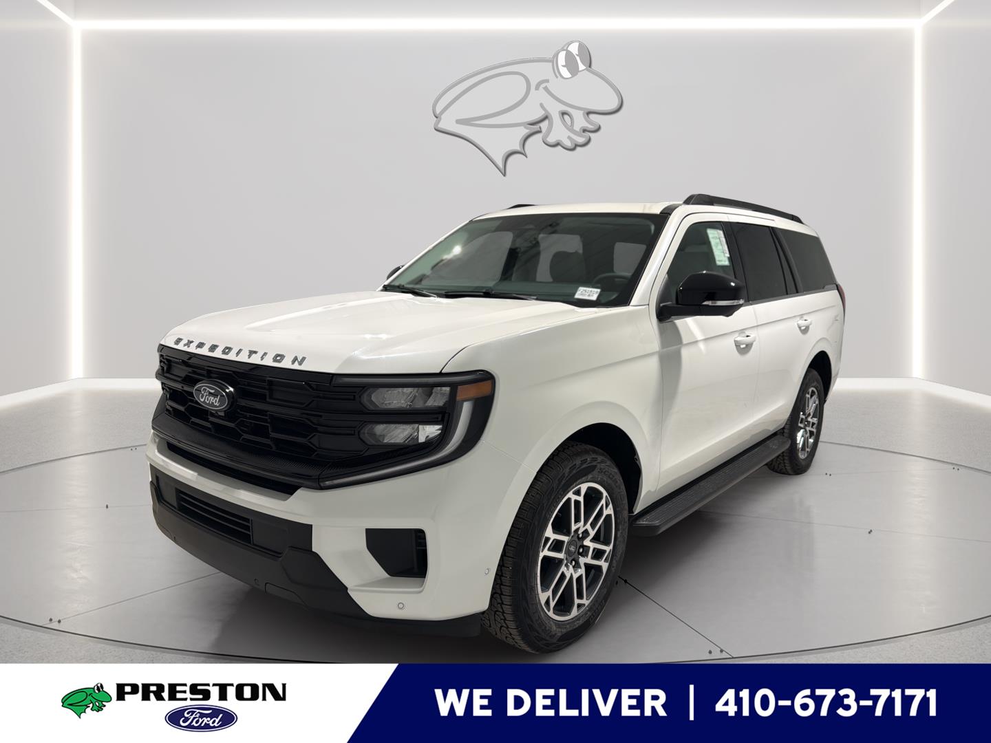 Star White Metallic Tri-Coat 2025 Ford Expedition Active 4WD SUV / Crossover Four-Wheel Drive Automatic