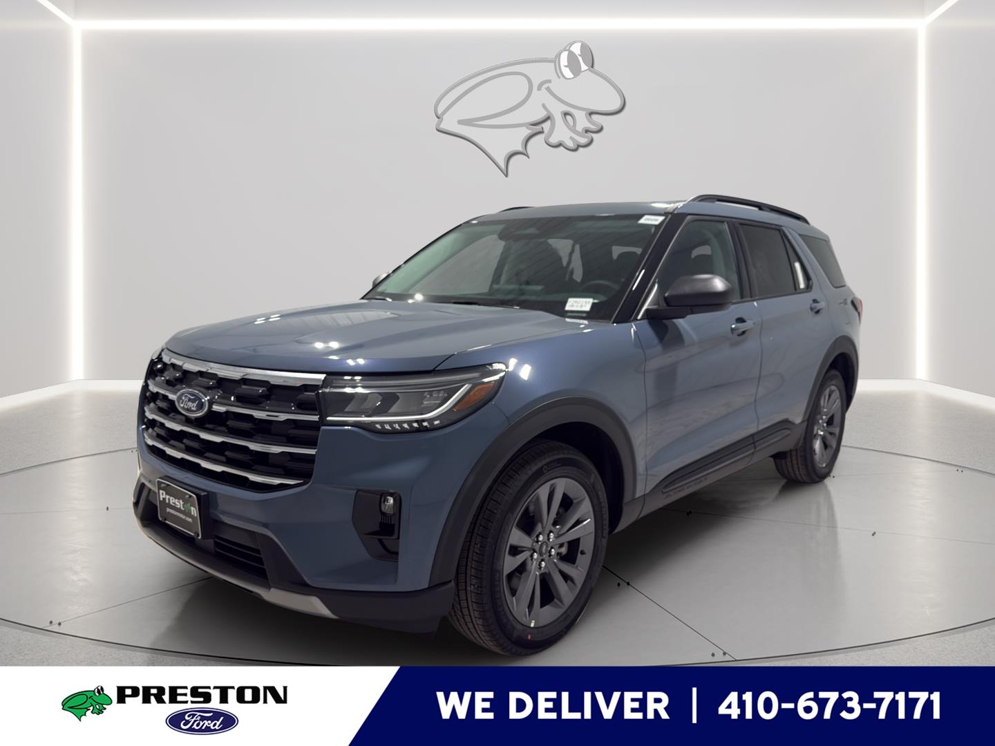 Vapor Blue 2026 Ford Explorer Active AWD SUV / Crossover All-Wheel Drive Automatic