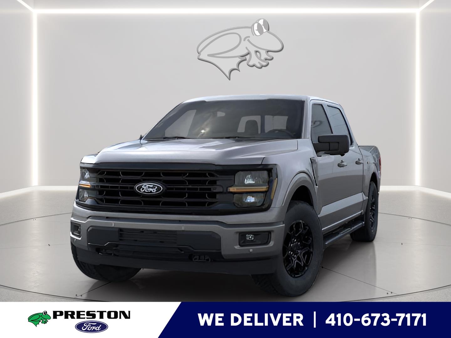 Carbonized Gray Metallic 2026 Ford F-150 XLT SuperCrew 4WD Pickup Truck Four-Wheel Drive Automatic