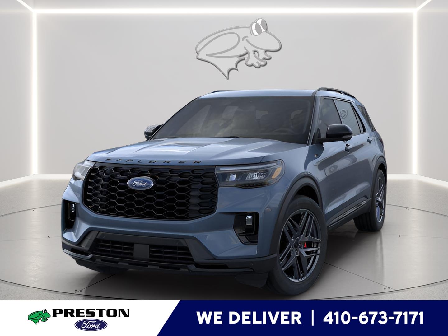 Vapor Blue Metallic 2026 Ford Explorer ST-Line AWD SUV / Crossover All-Wheel Drive Automatic