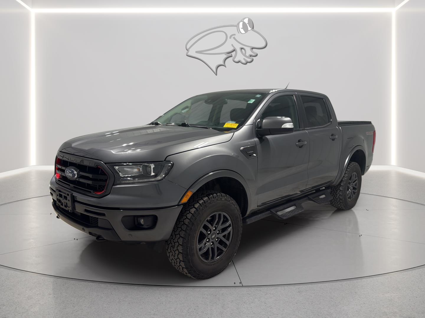 Carbonized Gray 2021 Ford Ranger Lariat SuperCrew 4WD Pickup Truck Four-Wheel Drive Automatic