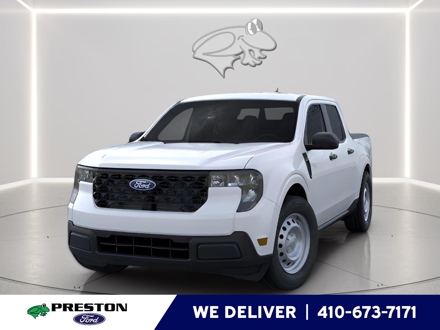 Yz Oxford White 2026 Ford Maverick XL SuperCrew FWD Pickup Truck Front-Wheel Drive Continuously Variable Transmission