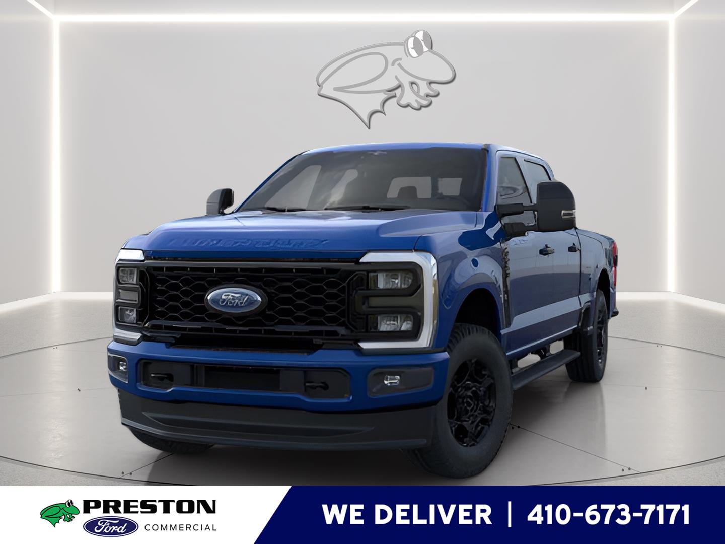 Argon Blue Metallic 2026 Ford F-250 Super Duty XL Crew Cab 4WD Pickup Truck Four-Wheel Drive Automatic