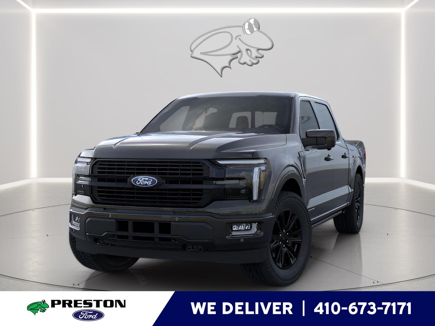 Agate Black Metallic 2026 Ford F-150 Platinum SuperCrew 4WD Pickup Truck Four-Wheel Drive Automatic